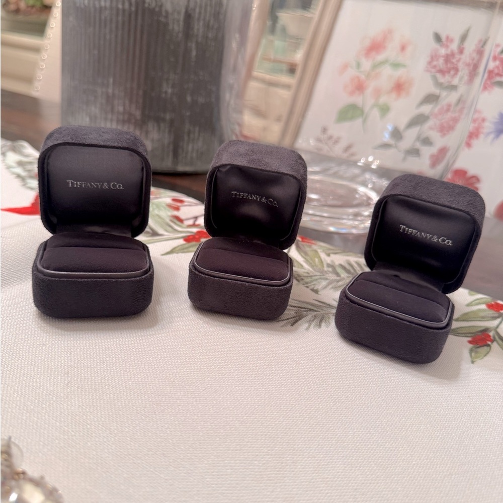 Tiffany & Co (set of 3) ring boxes